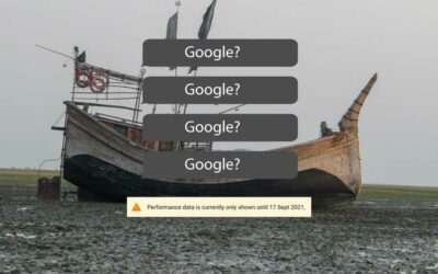 Search Console Performance Report Stuck Again (September 17 2021)